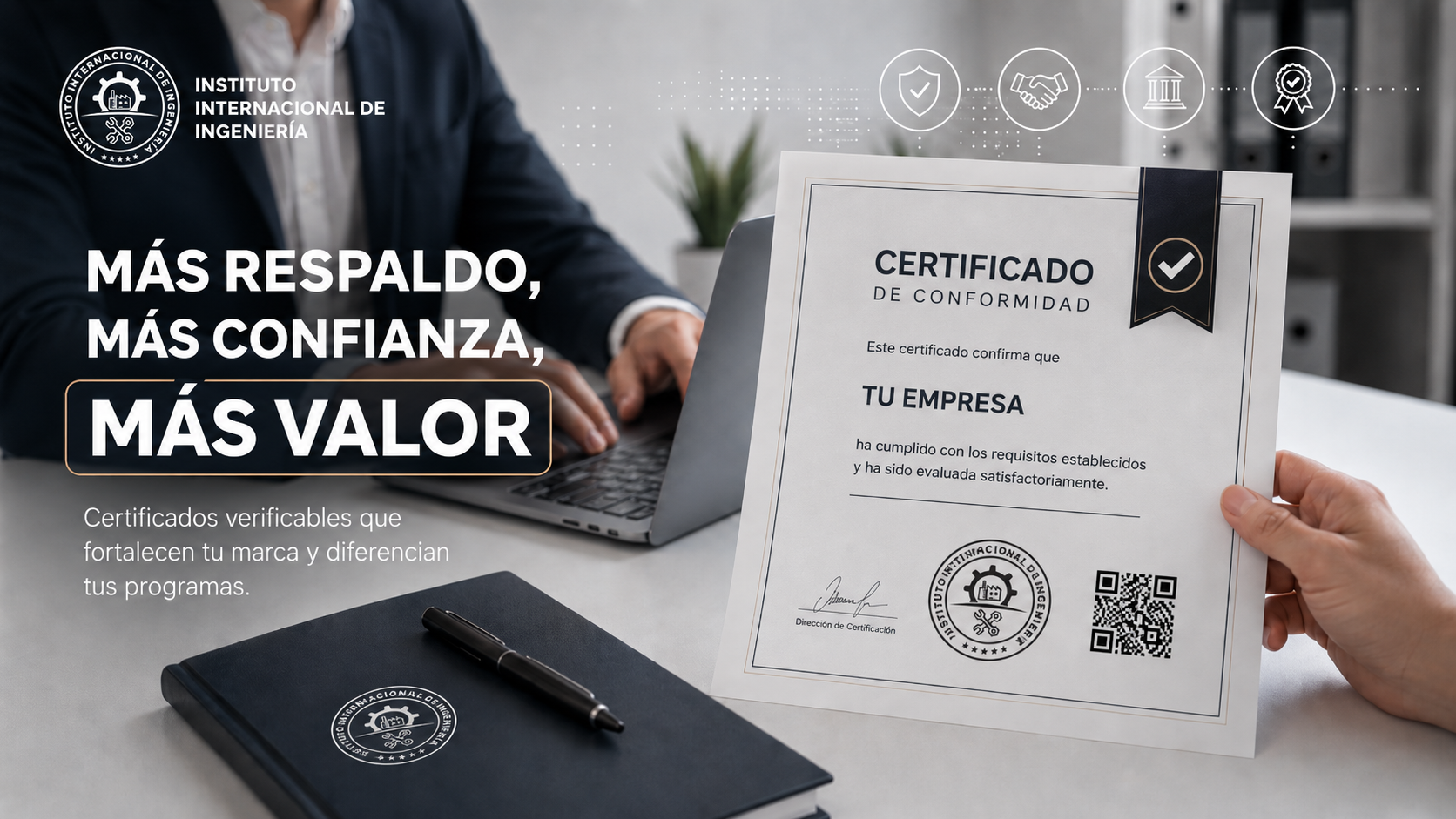 Certificados verificables con respaldo institucional 3i