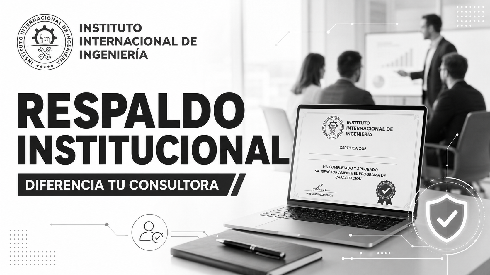 Cómo una consultora de capacitación puede diferenciarse con respaldo institucional
