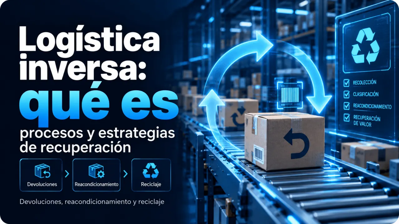 Logística inversa: qué es, procesos y estrategias de recuperación