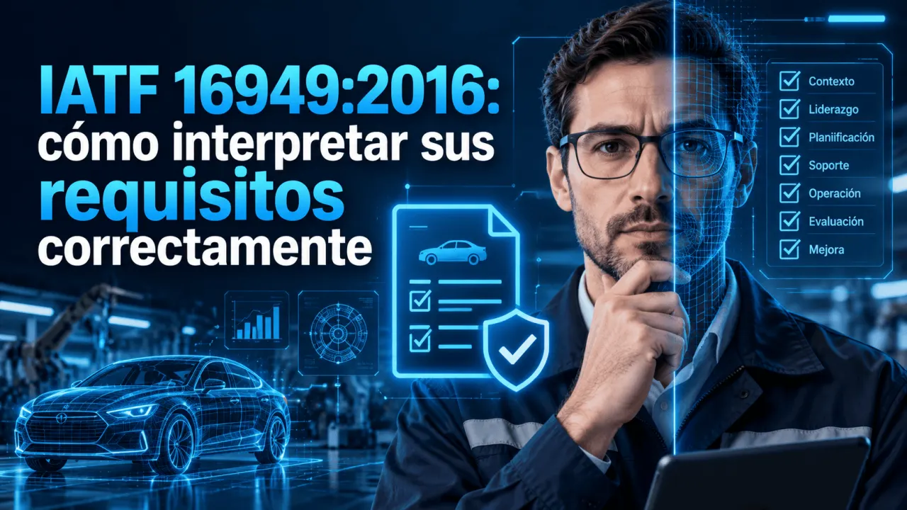 IATF 16949:2016: cómo interpretar sus requisitos correctamente