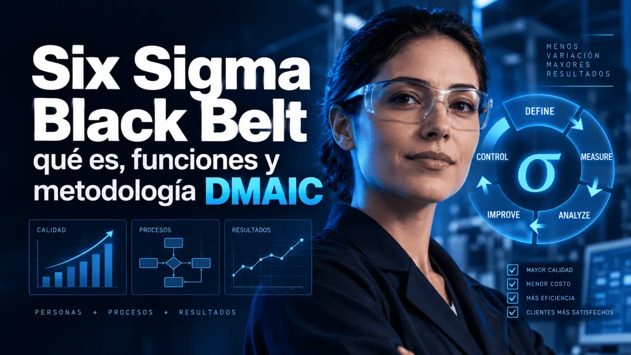 Six Sigma Black Belt: qué es, funciones y metodología DMAIC