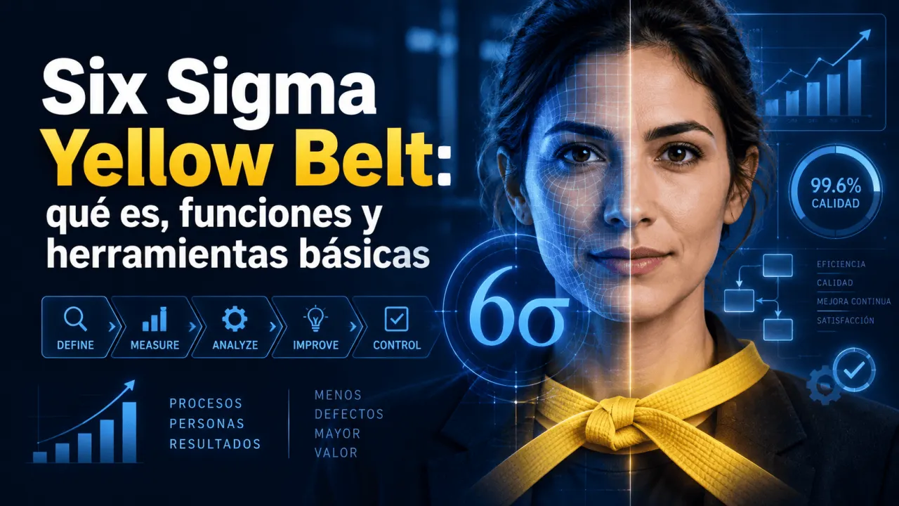Six Sigma Yellow Belt: qué es, funciones y herramientas básicas